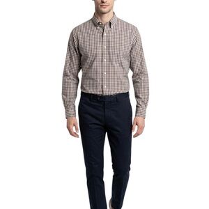 Brooks Brothers Shirt Men’s Red Blue 16 1/2-2/3 Original Polo Button Down Checks